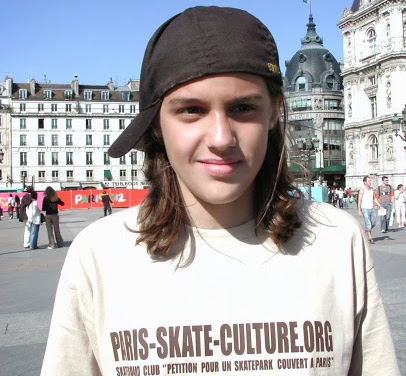 Manifestation contre l’interdiction du skateboard 2004-image